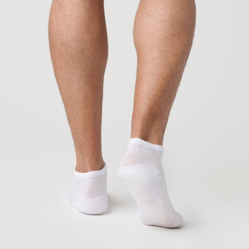 White Ankle Socks 12-Pack