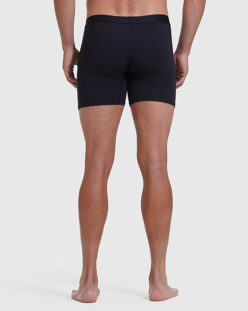 Black Boxer Trunks 3-Pack