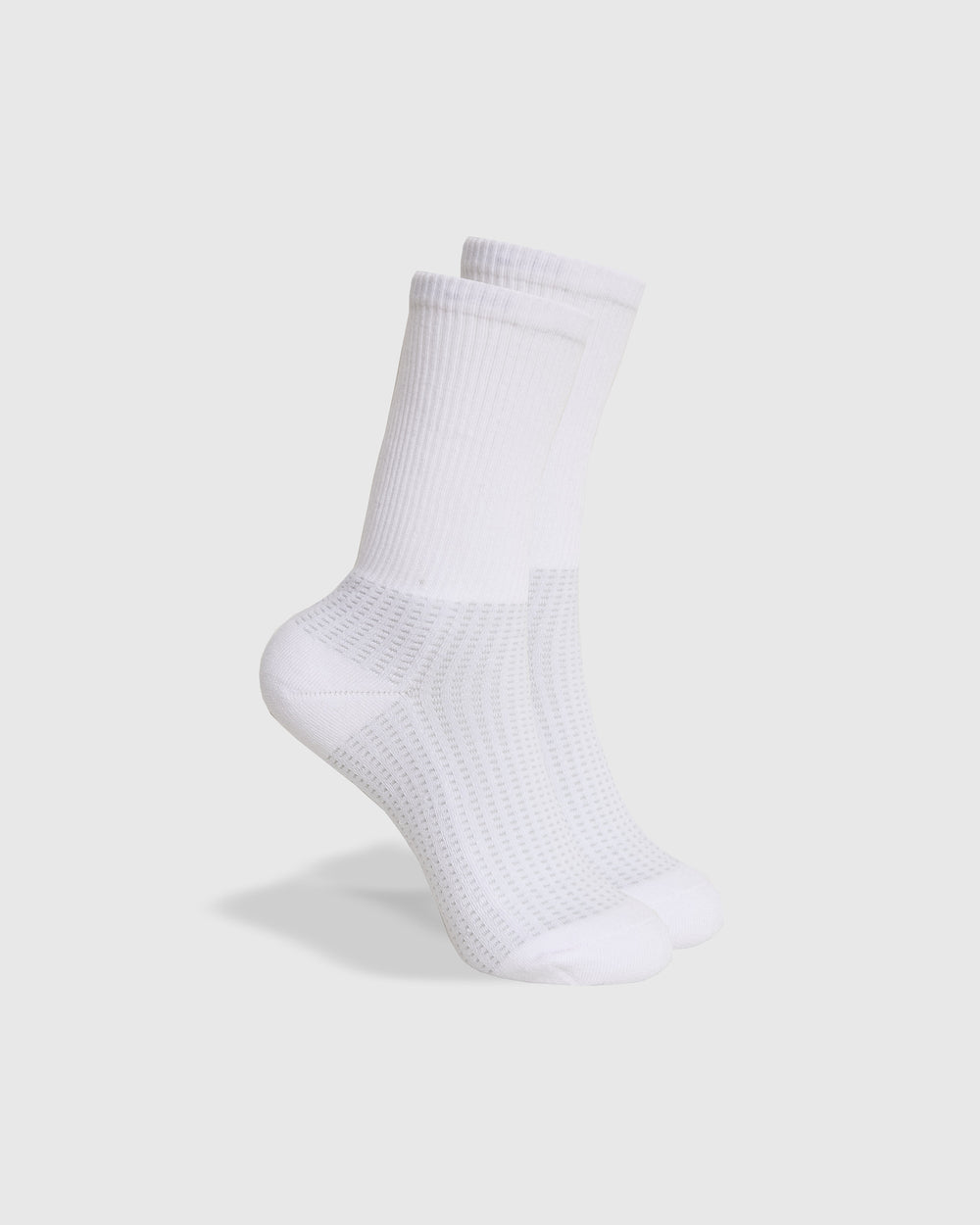 White Active Crew Socks 3-Pack