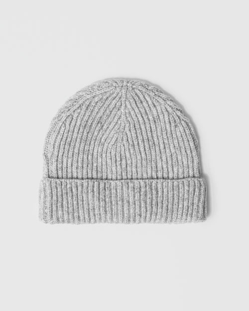 Heather Gray Sweater Beanie