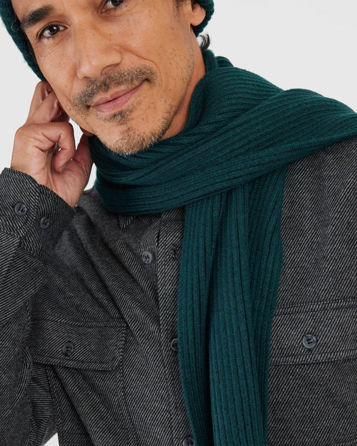 Evergreen Sweater Scarf