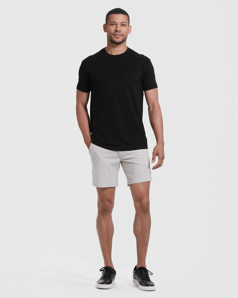 All Black Short Sleeve Crew Neck 10-Pack