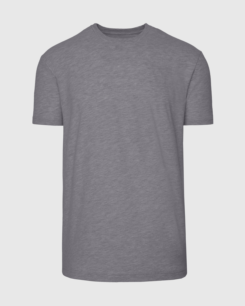 Heather Graphite Short Sleeve Crew Neck Tee