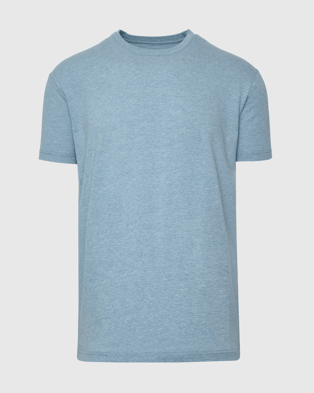 Heather Sapphire Short Sleeve Crew Neck Tee