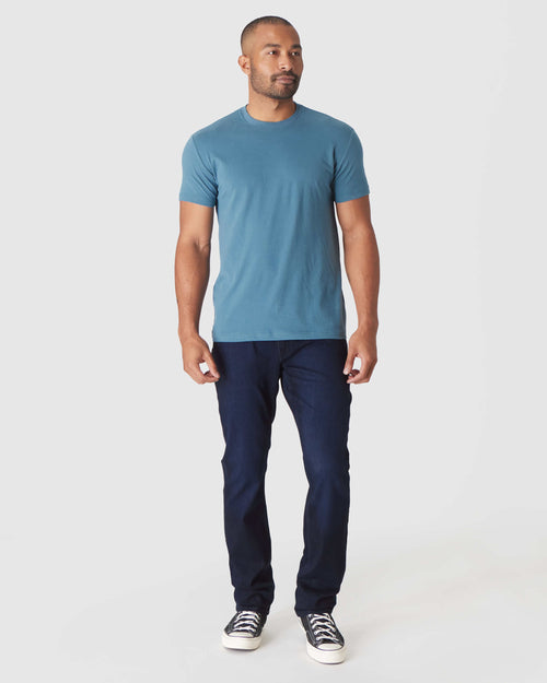 Sapphire Short Sleeve Crew Neck Tee