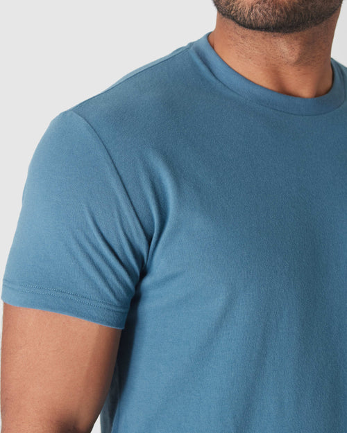 Sapphire Short Sleeve Crew Neck Tee