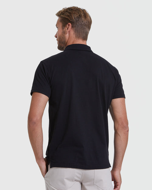 Dark Tones Short Sleeve Polo 3-Pack