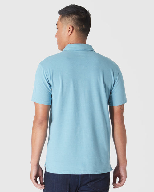 Heather Voyager Short Sleeve Polo