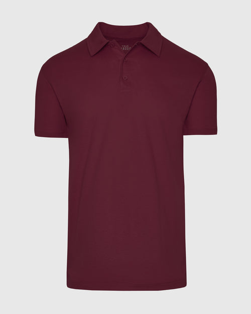 Mahogany Short Sleeve Polo