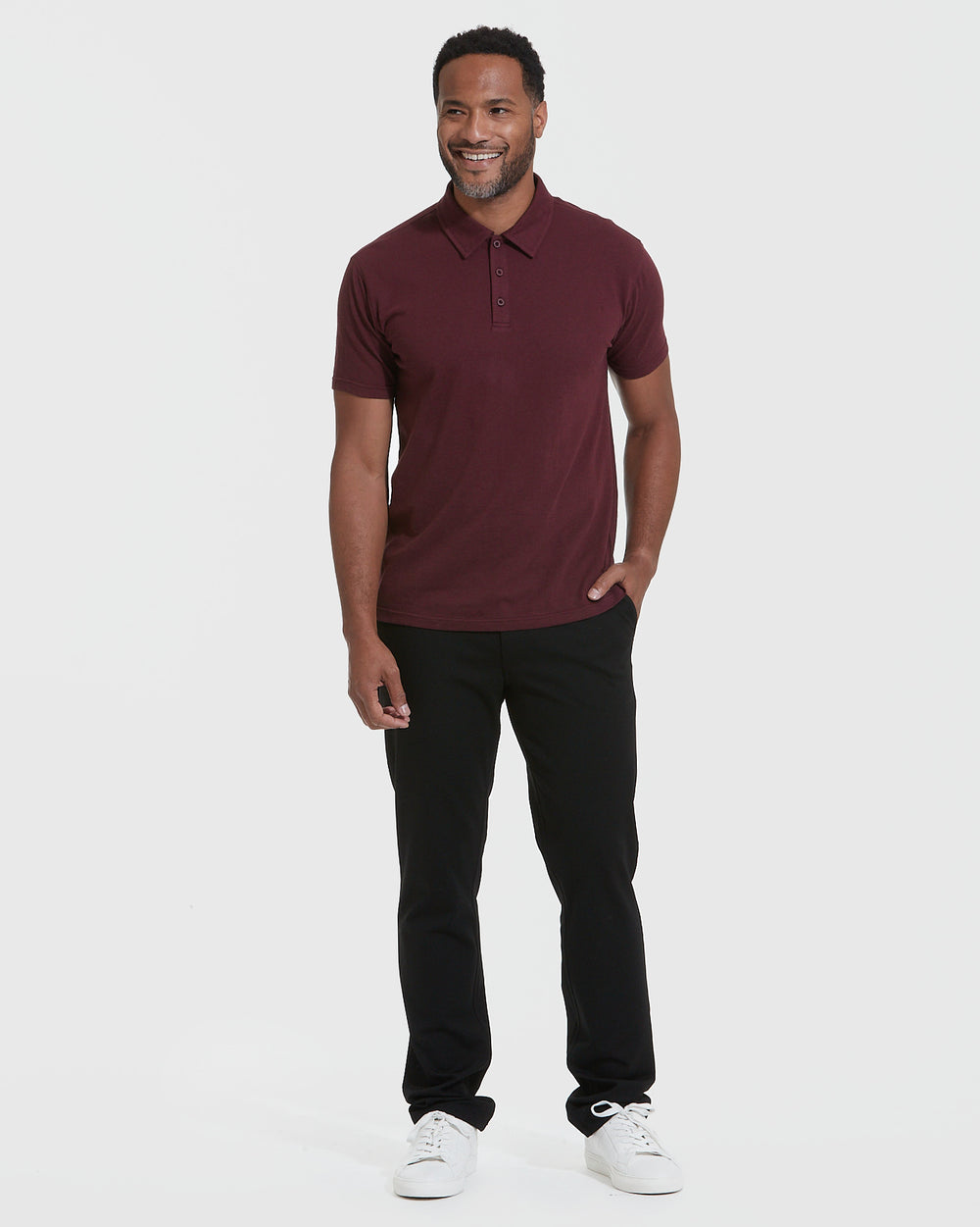 Mahogany Short Sleeve Polo