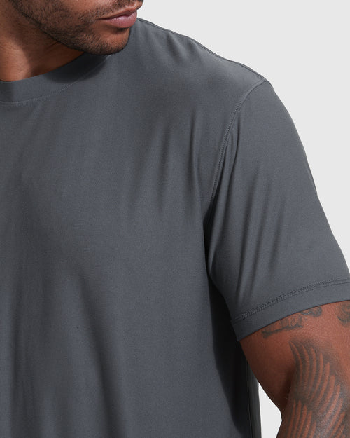 Carbon Active Short Sleeve Crew Neck Tee