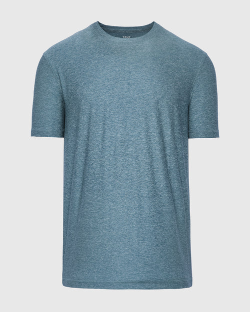 Heather Centurion Active Short Sleeve Crew Neck Tee