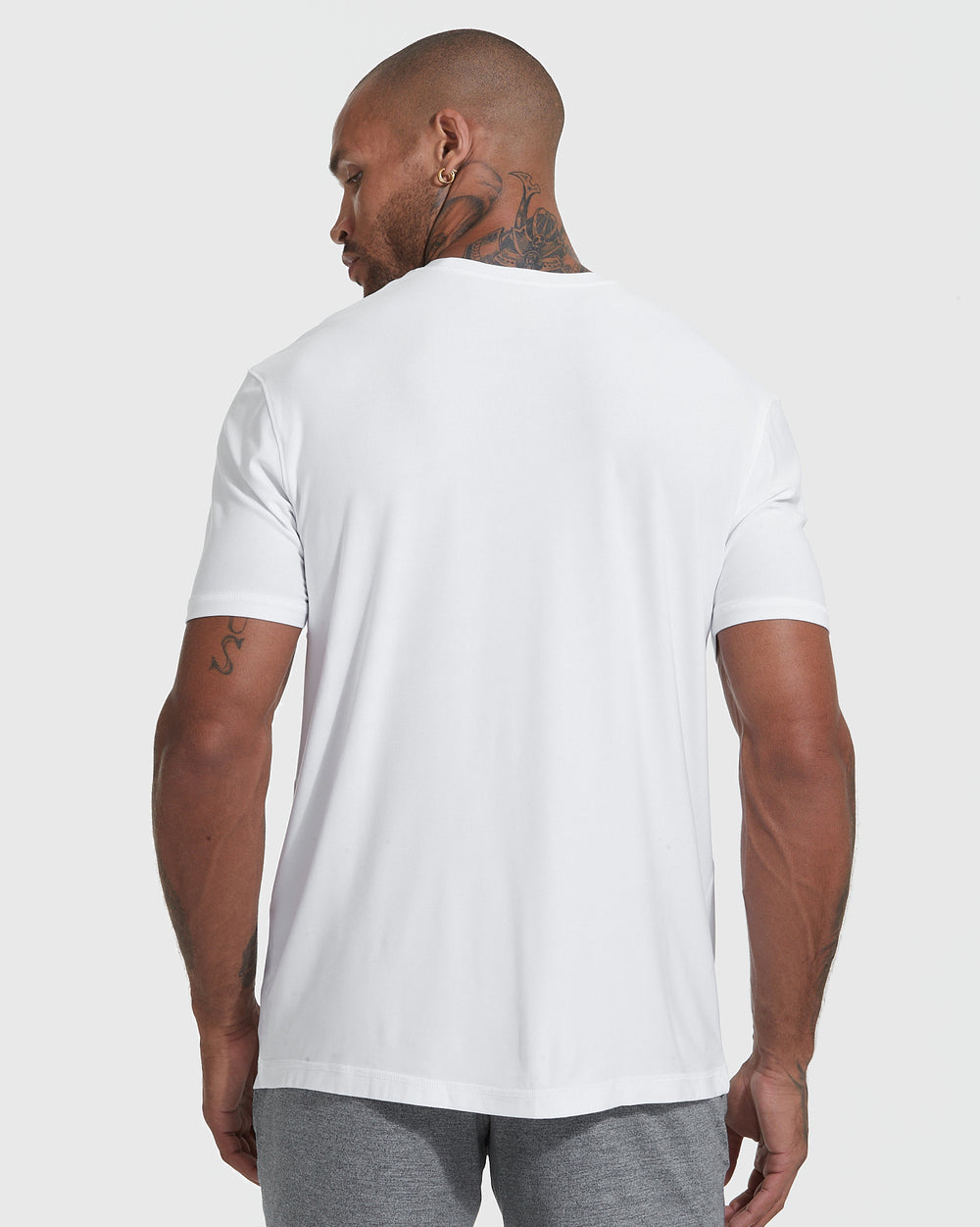 All White Active Crew Neck 6-Pack