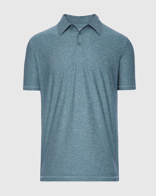 Heather Centurion Active Short Sleeve Polo