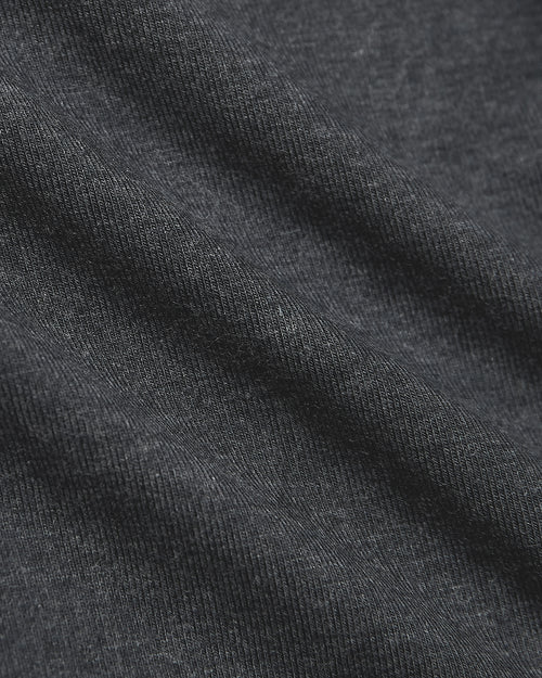 Charcoal Heather Gray Short Sleeve Loungewear Tee