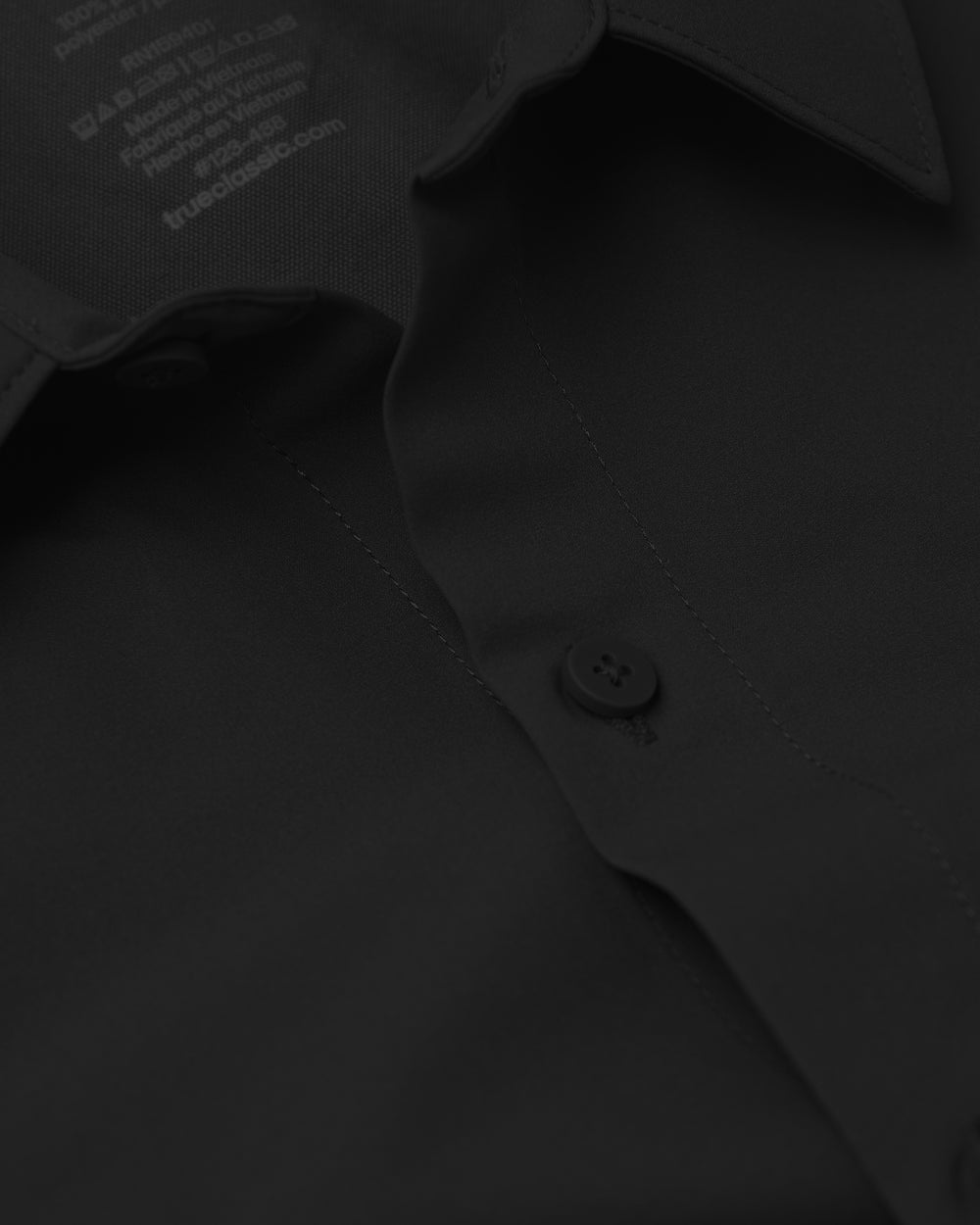 Black Commuter Short Sleeve Shirt