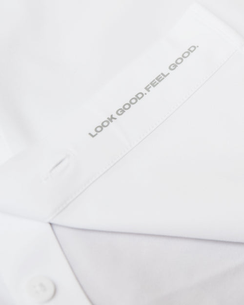 White Commuter Short Sleeve Shirt