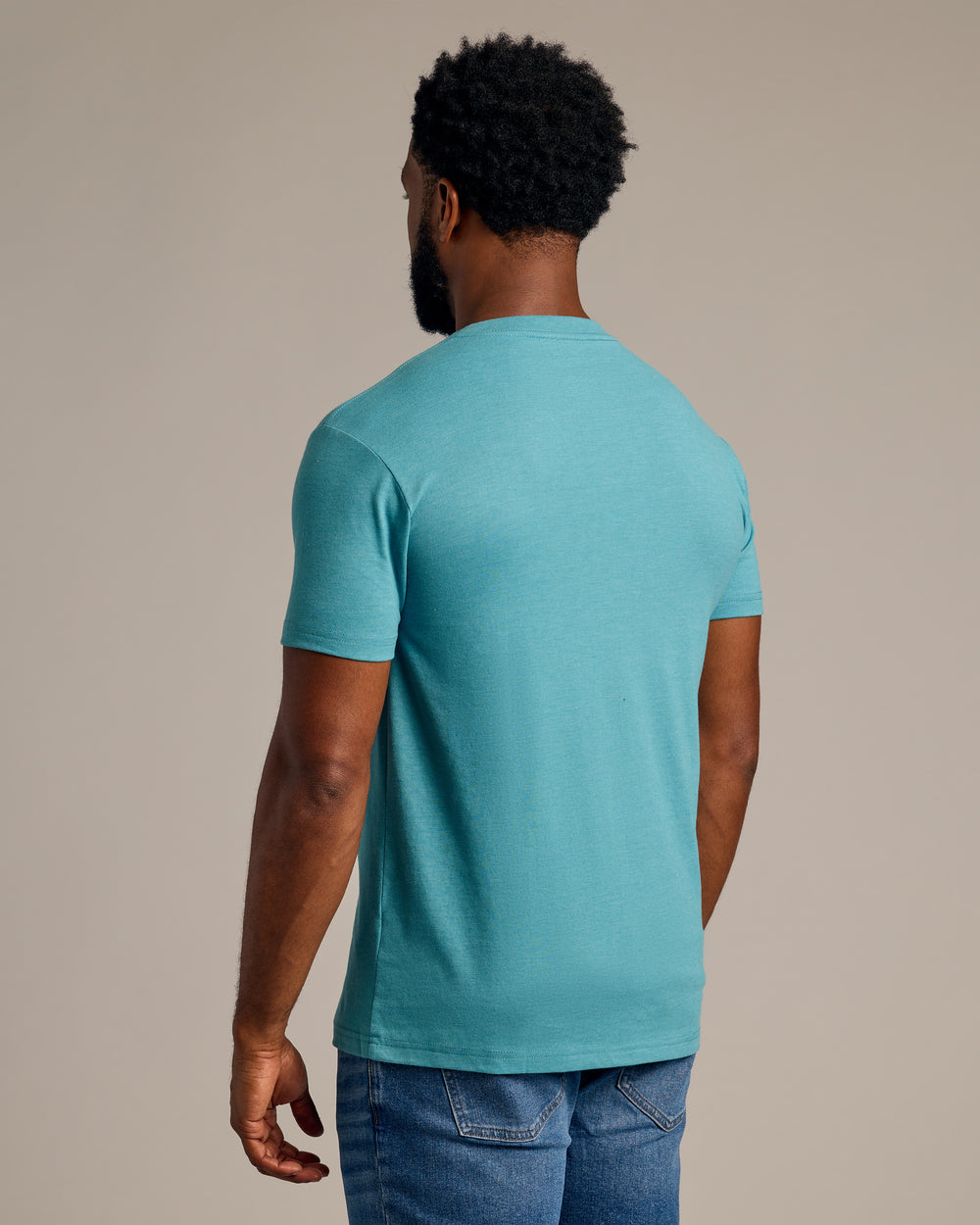 Dark Heather Harbor V-Neck Tee