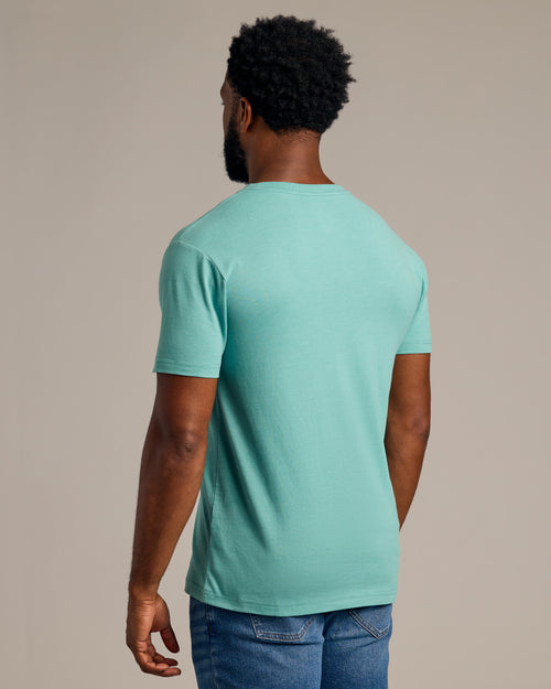 Dark Heather Oceanic V-Neck Tee