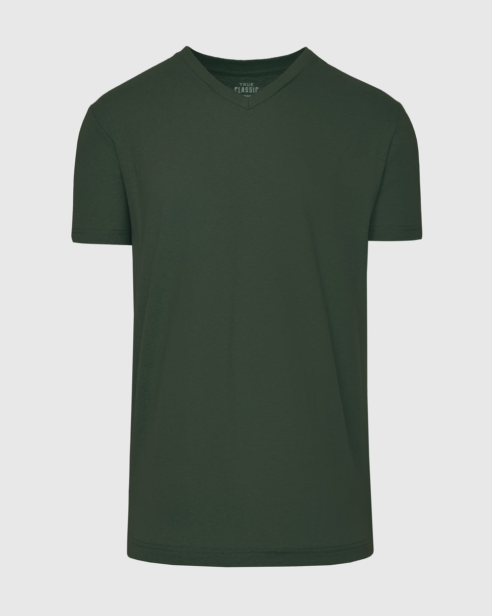 Dark Olive V-Neck Tee