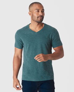 True ClassicHeather Seafarer V-Neck Tee