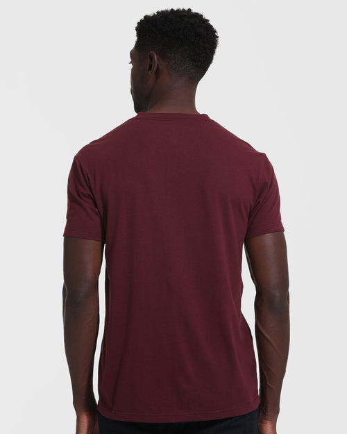 Mahogany V-Neck Tee