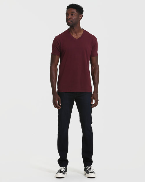 Mahogany V-Neck Tee