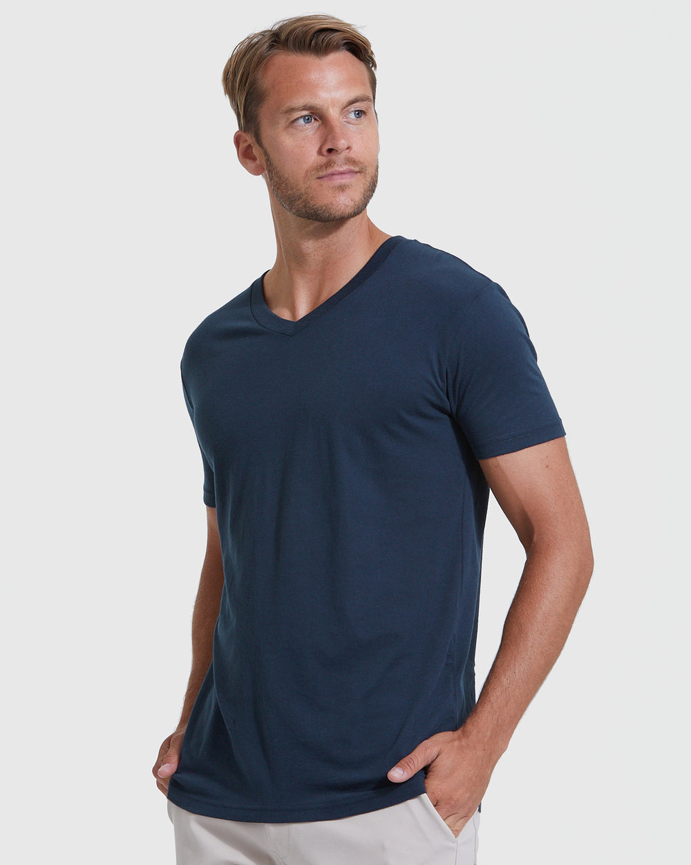 Essential V-Neck Tee 3-Pack