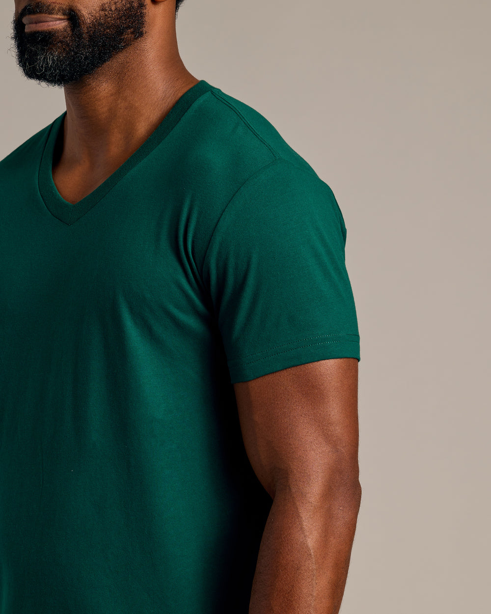 Viridian V-Neck Tee