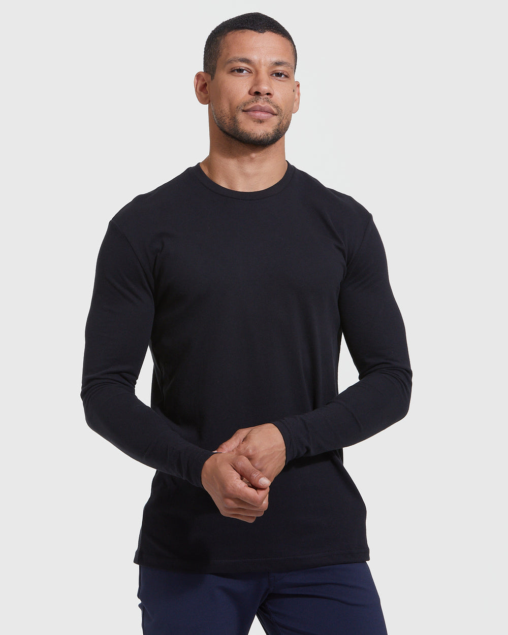 Standard Long Sleeve Crew Neck T-Shirt 3-Pack