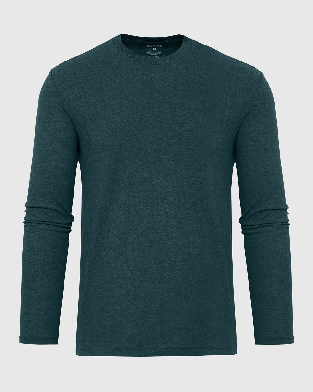 Dark Heather Seafarer Long Sleeve Crew Neck Tee