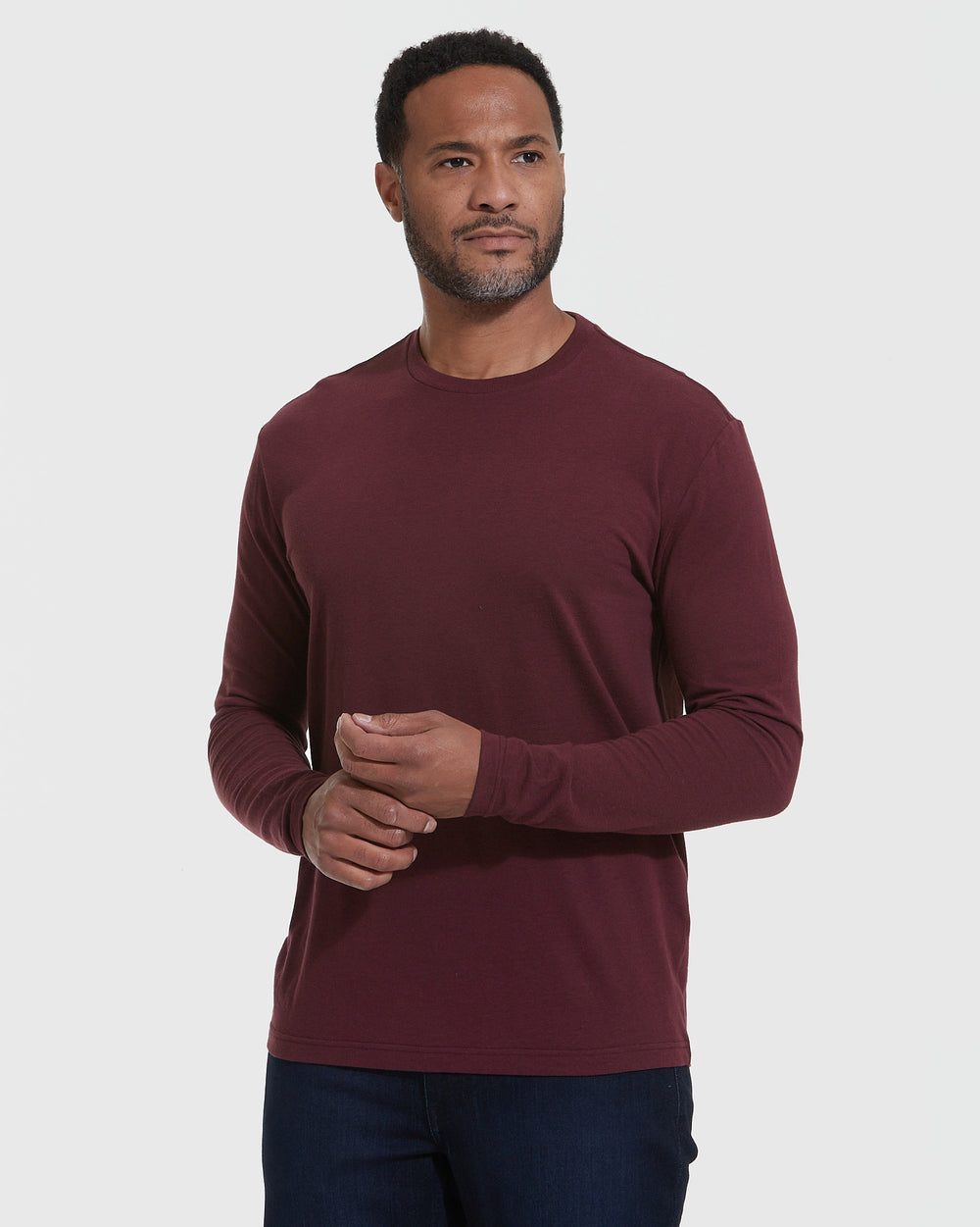 Dark Winter Long Sleeve Crew Neck T-Shirt 3-Pack