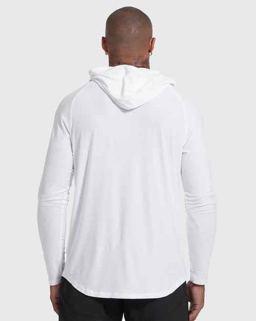 White Active Hoodie