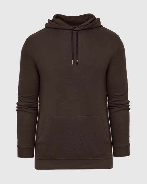 Dark Oak Waffle Hoodie