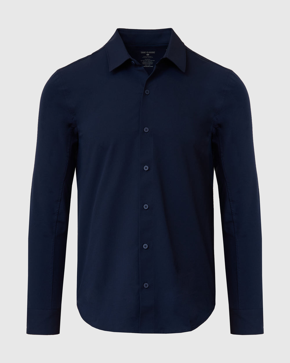 Navy Commuter Long Sleeve Shirt