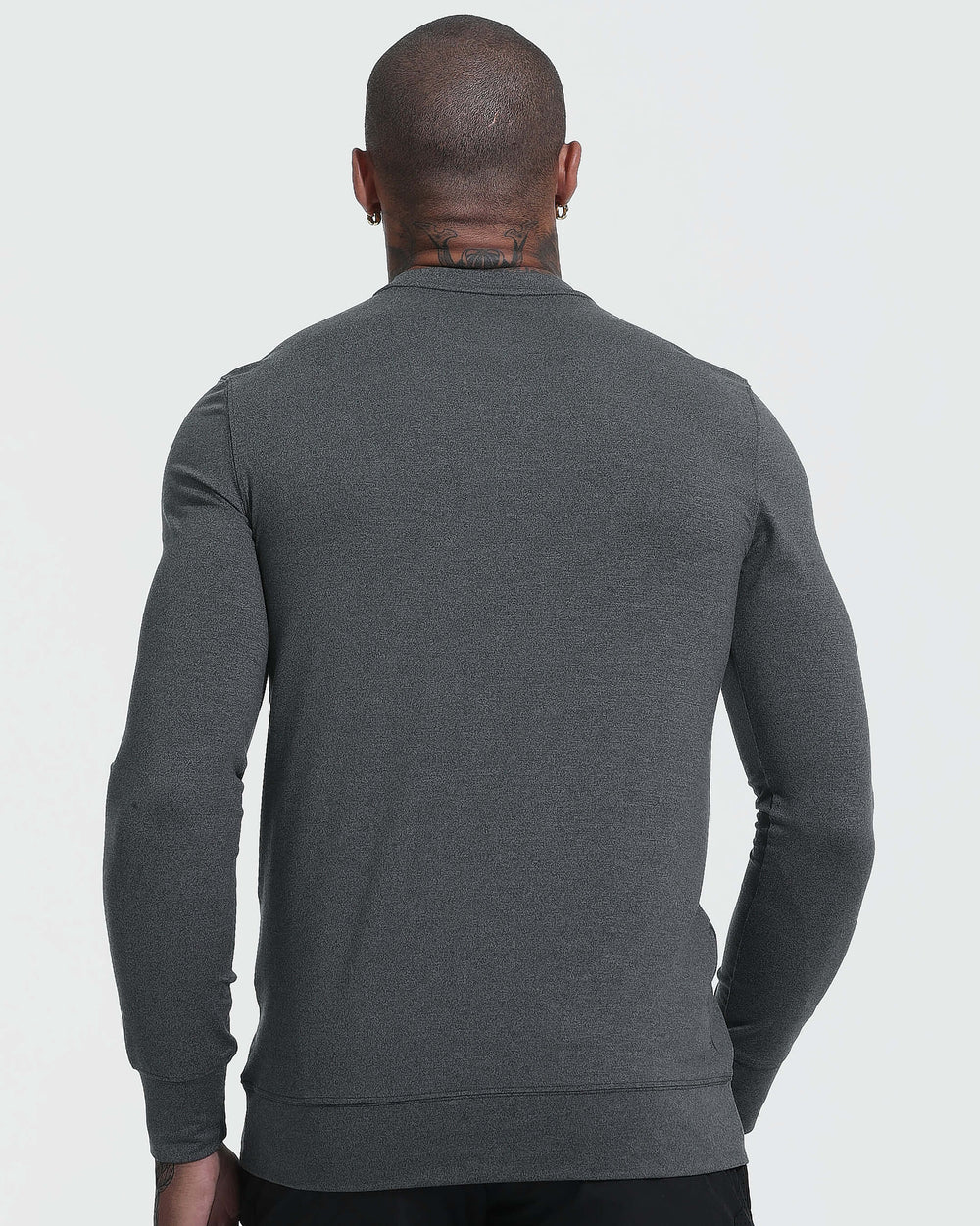 Charcoal Heather Active Comfort Crew Sweatshirt