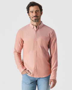 True ClassicPeach Stretch Oxford Long Sleeve Shirt