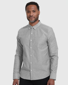 True ClassicStone Stretch Oxford Long Sleeve Shirt