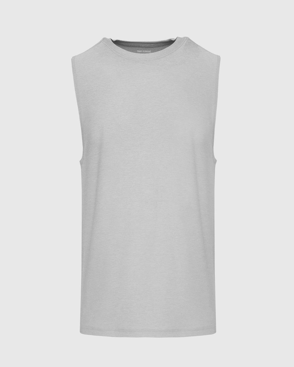 Light Heather Gray Sleeveless Active Muscle Tee