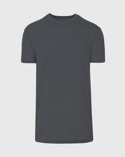 Carbon Tall Straight Hem Crew Neck T-Shirt