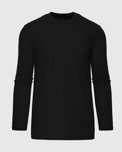 Black Tall Long Sleeve T-Shirt