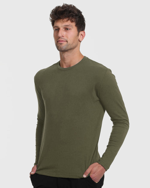 Neutral Tall Long Sleeve T-Shirt 3-Pack