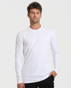 True ClassicWhite Tall Long Sleeve T-Shirt