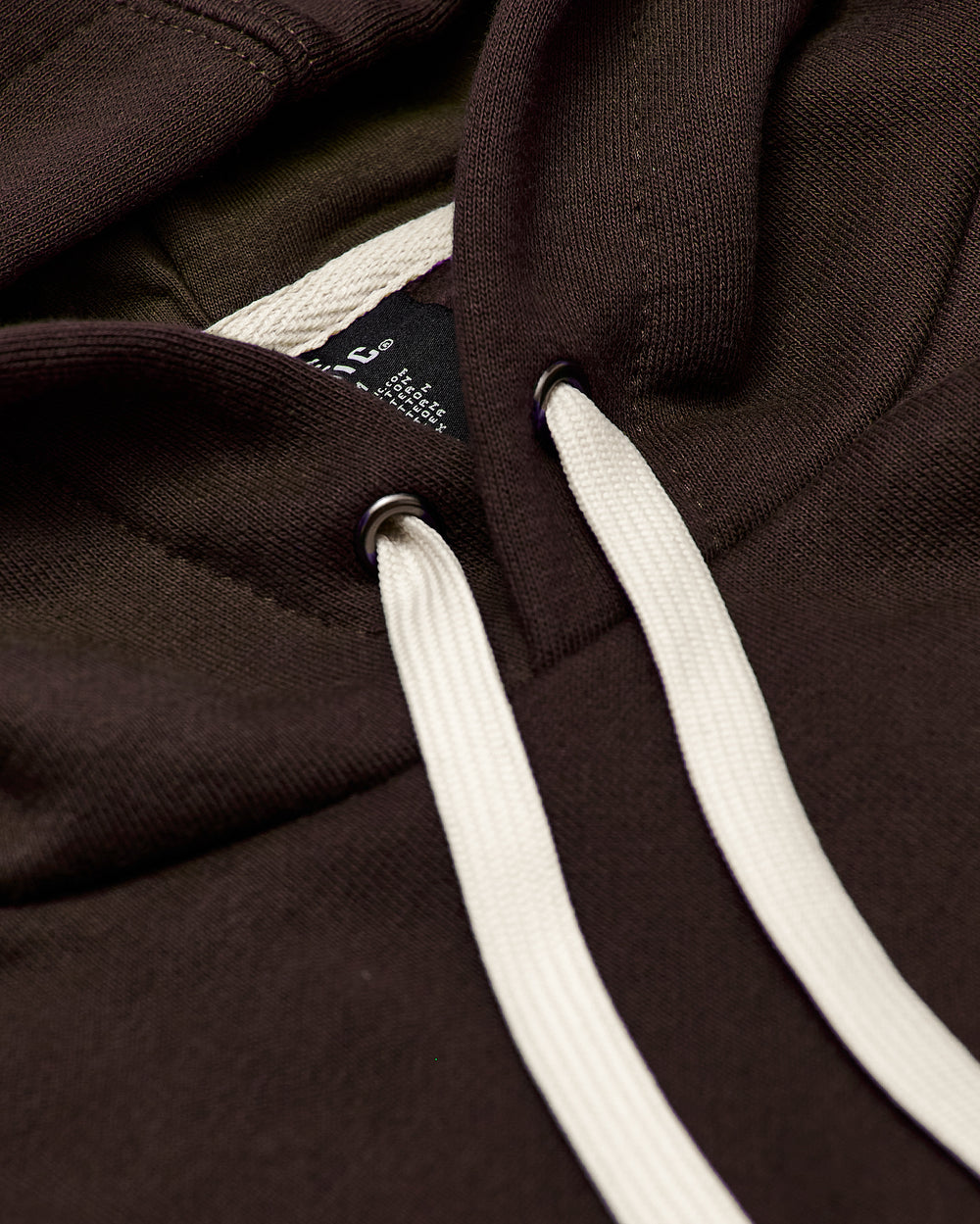 Dark Oak Fleece French Terry Pullover Hoodie