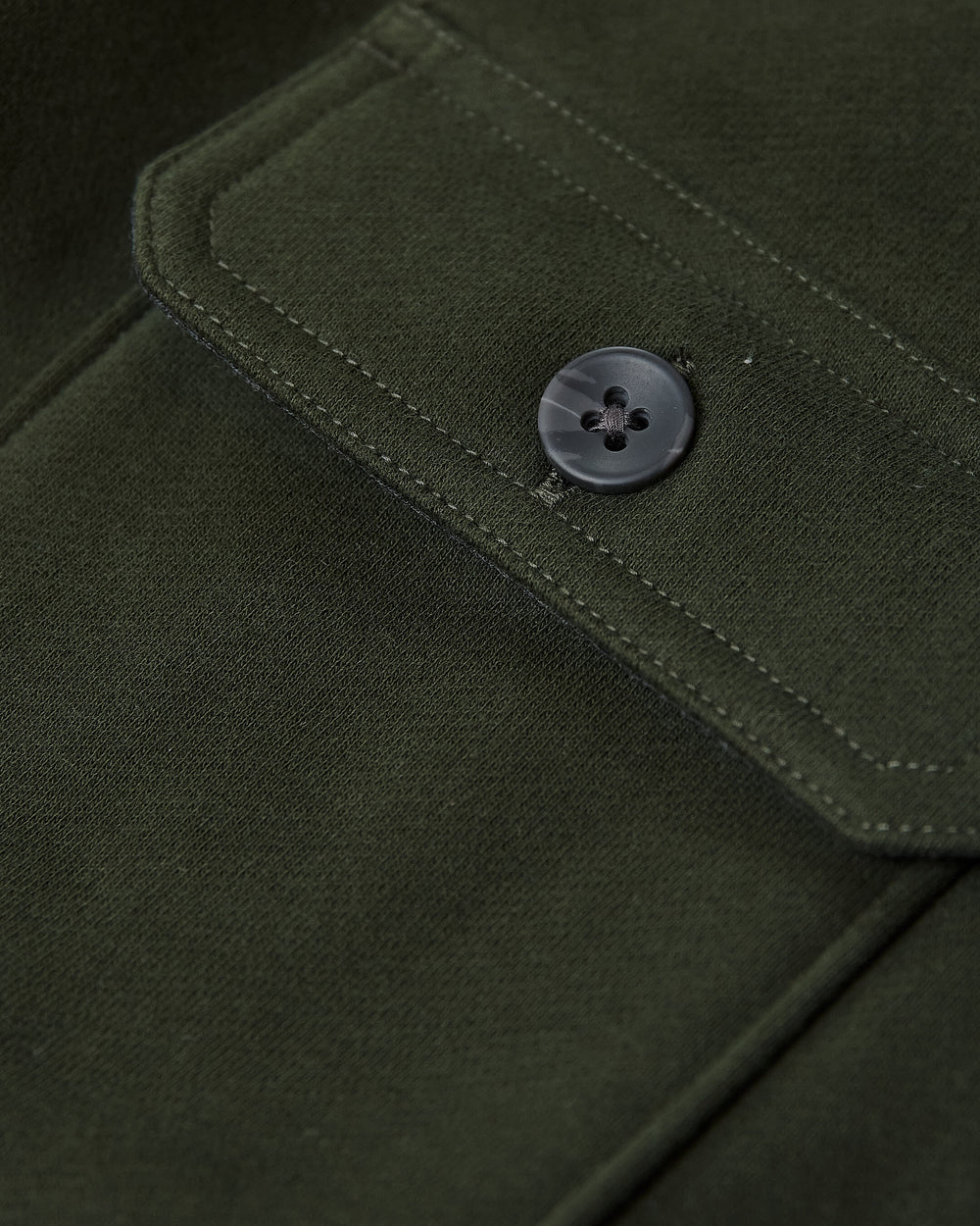 Dark Olive Fleece Shacket