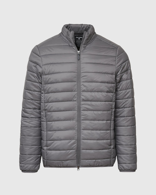 Gunmetal Puffer Jacket