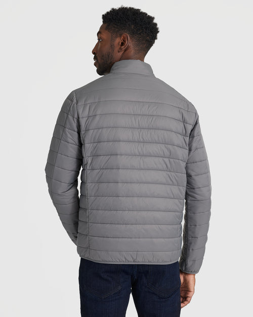 Gunmetal Puffer Jacket