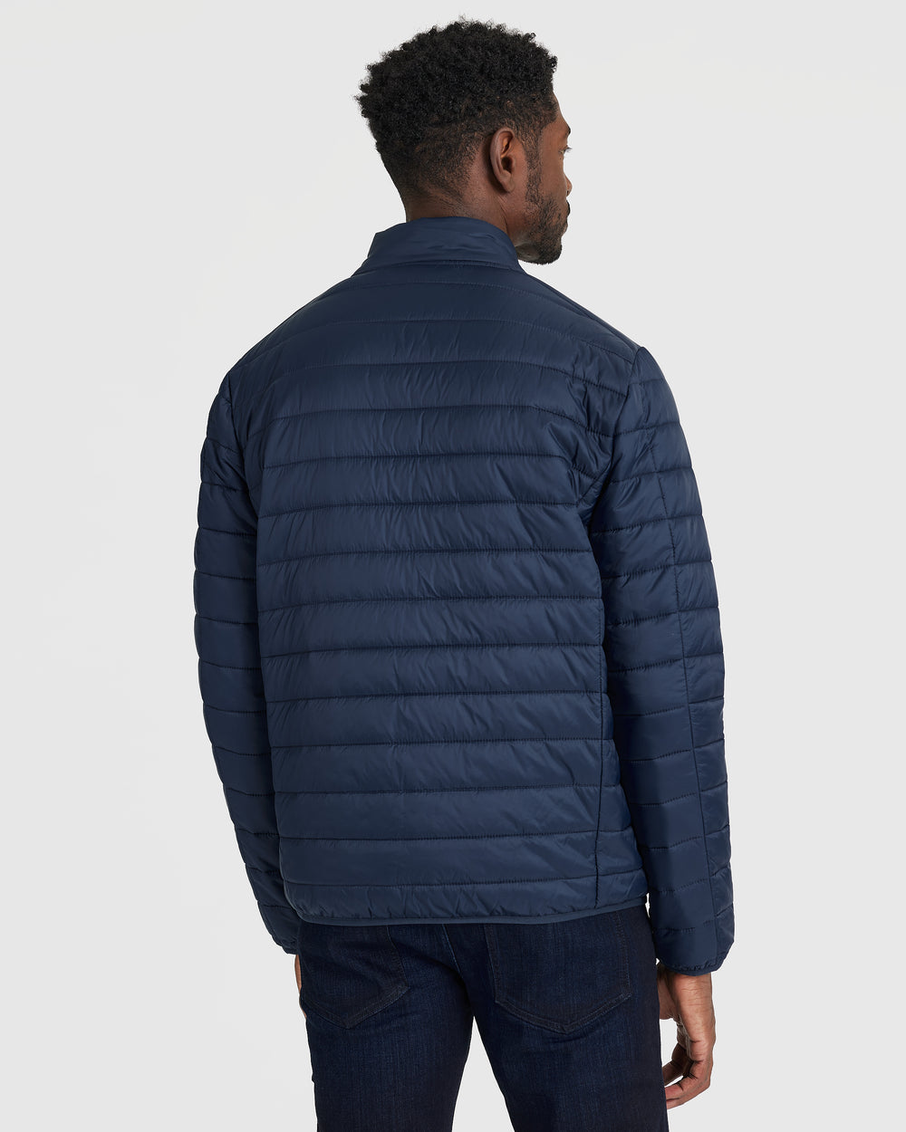 Navy Puffer Jacket