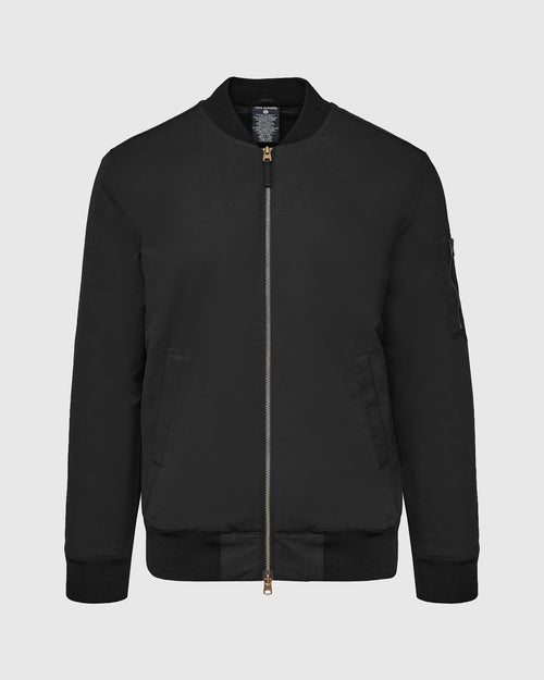 Black Bomber Jacket