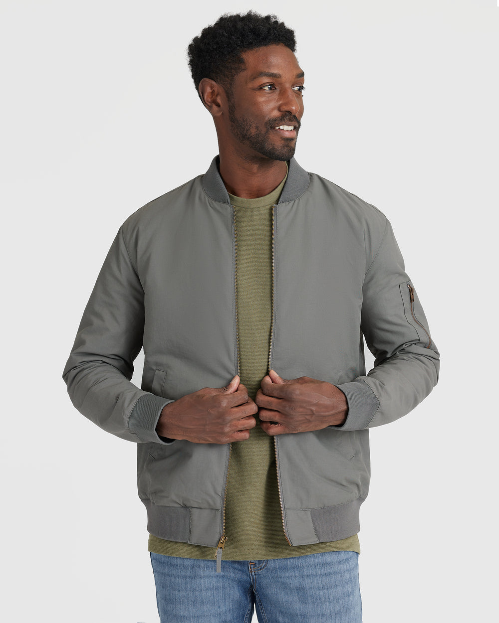 Carbon Bomber Jacket